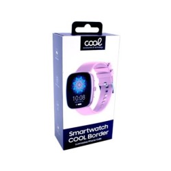 smartwatch cool border rosa 1.83  correa silicona 22mm ip67 bluetooth 5.3