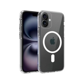 funda cool iphone 16 magnetica transparente transparente compatible cargador magnetico