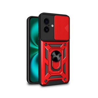 funda cool iphone 16 plus hard ring rojo anillo sujecion iman refuerzo extra