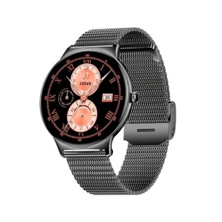 smartwatch cool amoled ultrathin negro 1.43  incluye 2 correas 20mm ip67 bluetooth 5.2