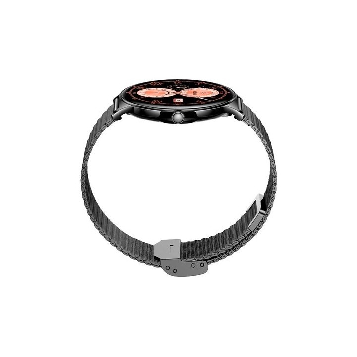 smartwatch cool amoled ultrathin negro 1.43  incluye 2 correas 20mm ip67 bluetooth 5.2