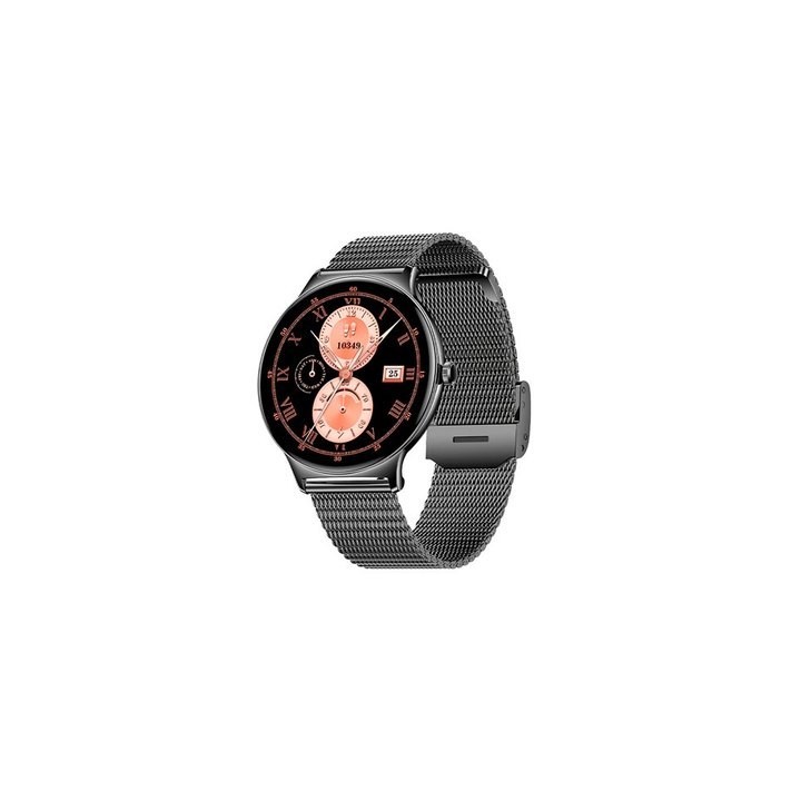 smartwatch cool amoled ultrathin negro 1.43  incluye 2 correas 20mm ip67 bluetooth 5.2