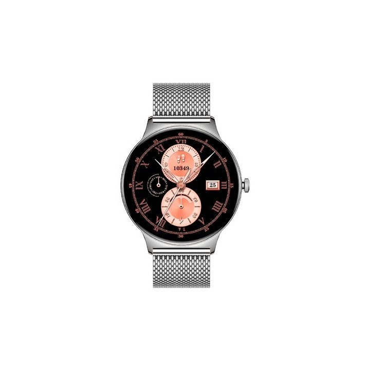 smartwatch cool amoled ultrathin gris 1.43  incluye 2 correas 20mm ip67 bluetooth 5.2