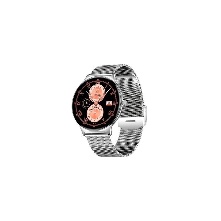 smartwatch cool amoled ultrathin gris 1.43  incluye 2 correas 20mm ip67 bluetooth 5.2