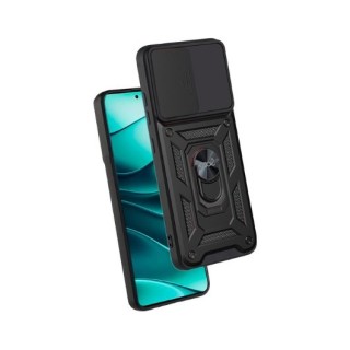 funda cool xiaomi redmi note 14 5g hr negro anillo sujecion iman refuerzo extra