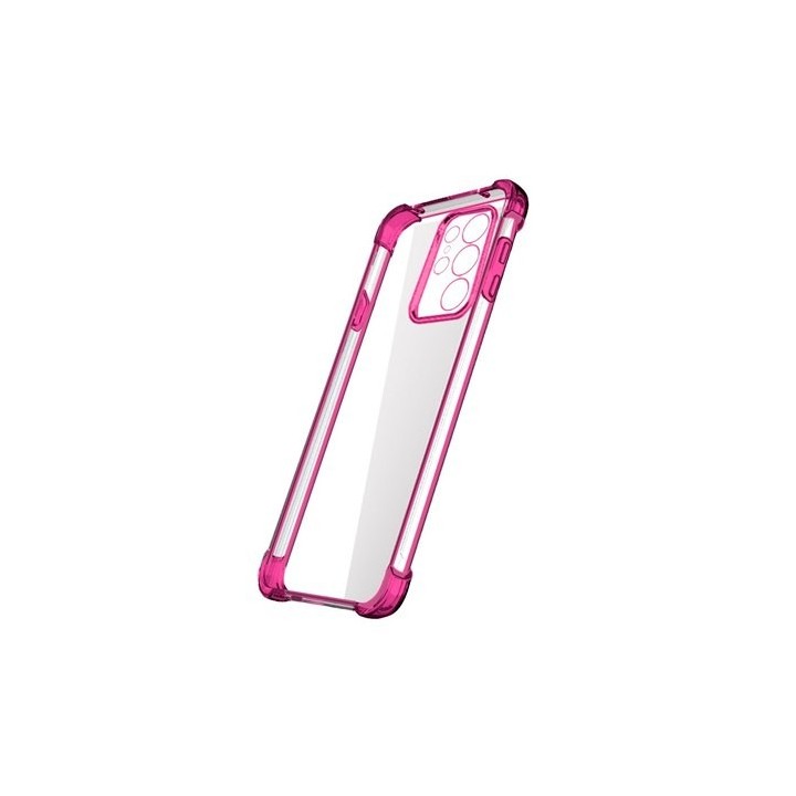 funda cool samsung galaxy s25 ultra elect rosa transparente marco rosa esquinas reforzadas