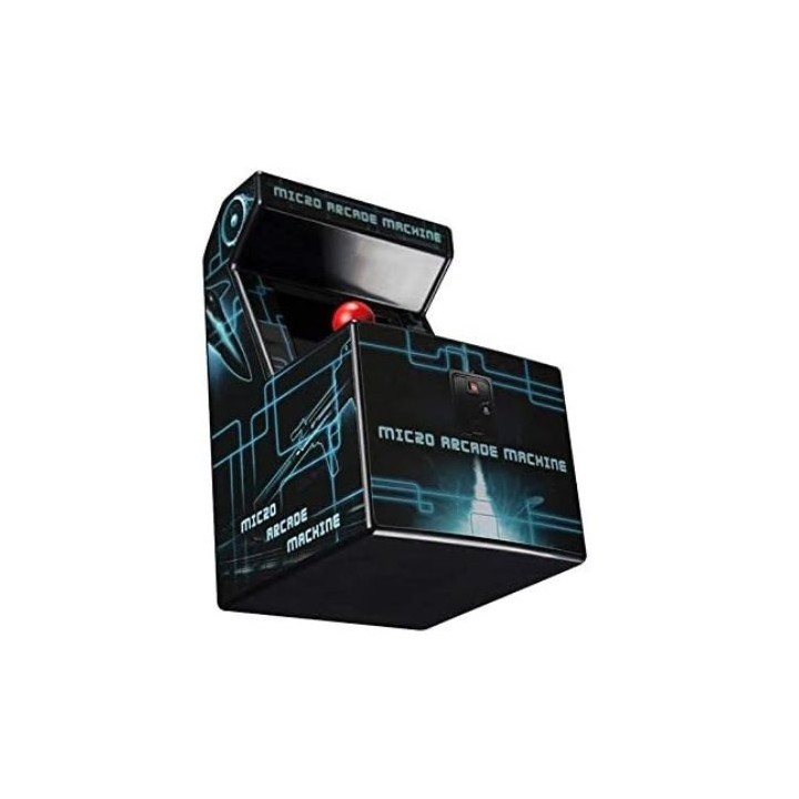 consola retro ital mini arcade 250 blue pantalla 2.5  pilas aa 250 juegos