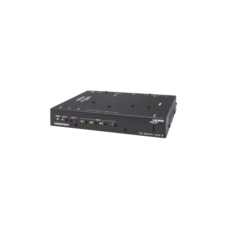 crestron crestron 4x1 4k60 4:4:4 hdr av switcher (hd-md4x1-4kz-e) 6511306