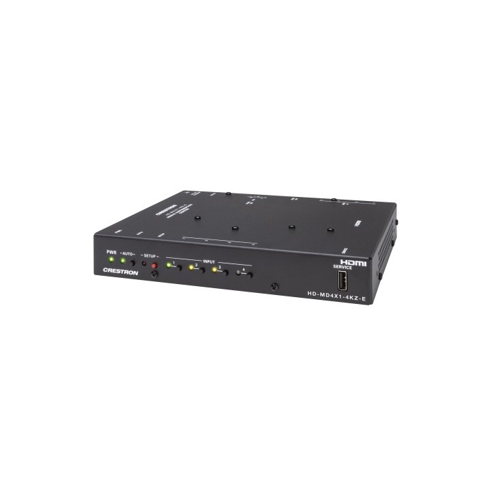 crestron crestron 4x1 4k60 4:4:4 hdr av switcher (hd-md4x1-4kz-e) 6511306