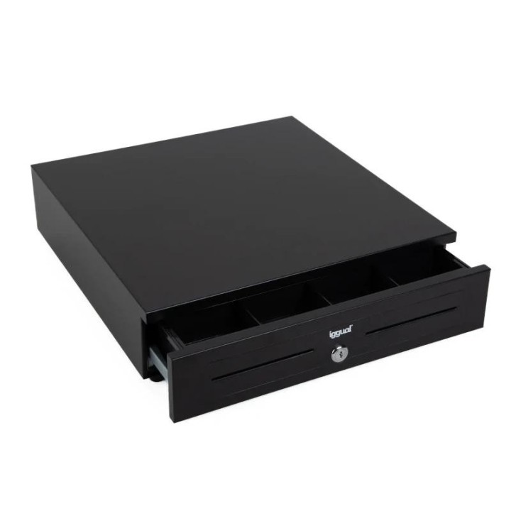 iggual cajon portamonedas iron-hd 41cm 5+8 negro