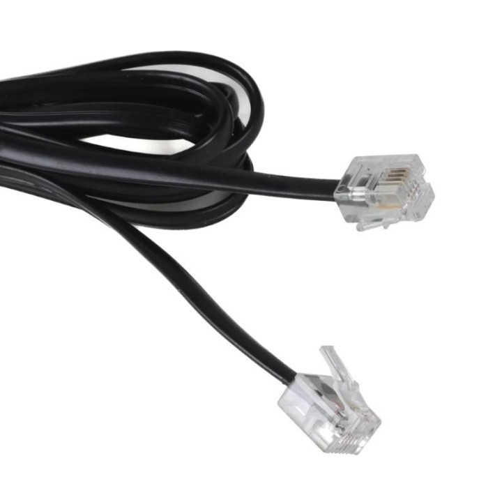 iggual cable rj11 2 metros para cajones iron
