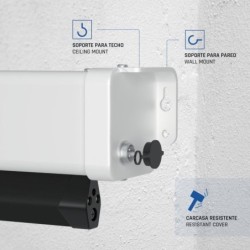 iggual pantalla elec tensionada 16:9 92 203x114cm