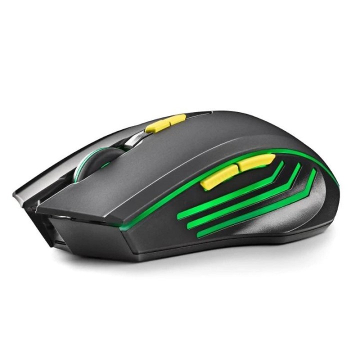 ngs raton gaming inalambrico con luces led