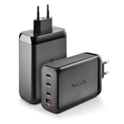 ngs cargador ultrarapido240w 4 puertos 3usb-c 1 us