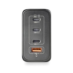 ngs cargador ultrarapido240w 4 puertos 3usb-c 1 us
