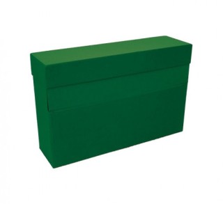mariola caja transferencia a4 carton forrado en geltex (35x25,5x 11 cm) verde mariola 1675ve