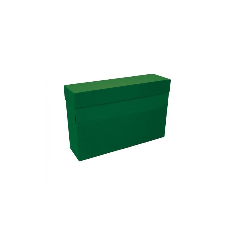 mariola caja transferencia a4 carton forrado en geltex (35x25,5x 11 cm) verde mariola 1675ve