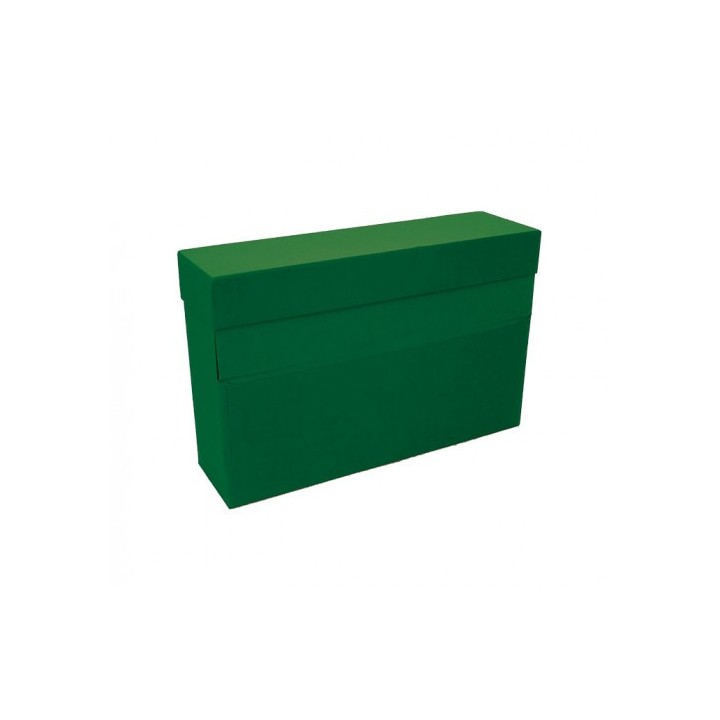 mariola caja transferencia a4 carton forrado en geltex (35x25,5x 11 cm) verde mariola 1675ve