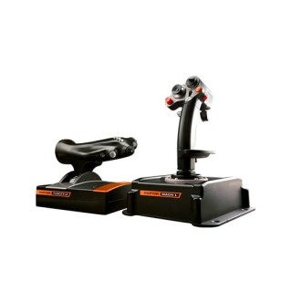 joystick de vuelo pc fr-tec raptor mach 1 hotas 3 memorias-32 acciones sensor electromagnetico