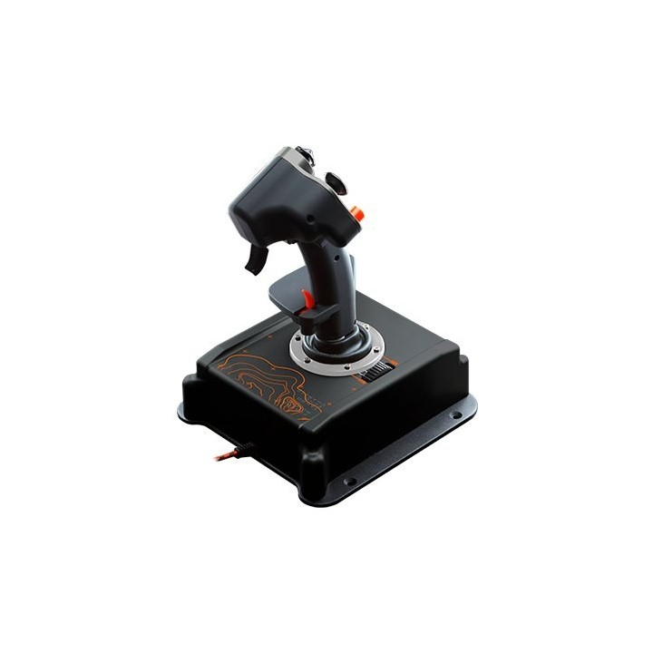 joystick de vuelo pc fr-tec raptor mach 1 hotas 3 memorias-32 acciones sensor electromagnetico