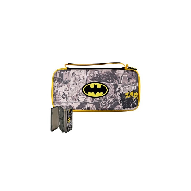 bolsa fr-tec switch dc batman compatible con switch, switch oled y switch lite