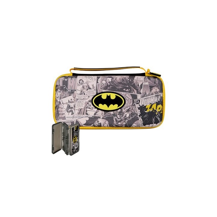 bolsa fr-tec switch dc batman compatible con switch, switch oled y switch lite