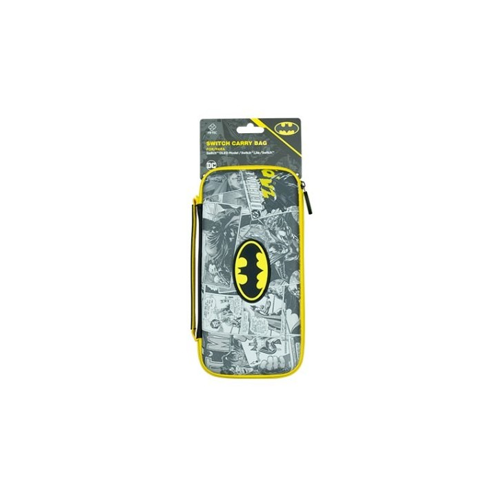 bolsa fr-tec switch dc batman compatible con switch, switch oled y switch lite