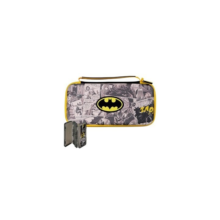 bolsa fr-tec switch dc batman compatible con switch, switch oled y switch lite