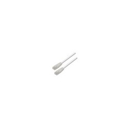 cable red aisens latiguillo rj45 cat.6 utp awg24 blanco 2.0m