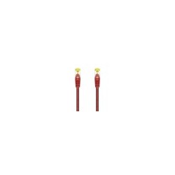 cable red aisens latiguillo rj45 lszh cat.7 sftp pimf 1.0m rojo