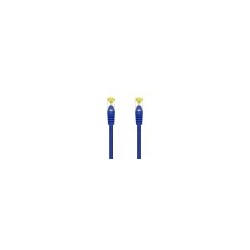 cable red aisens latiguillo rj45 lszh cat.7 sftp pimf 0.5m azul