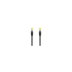 cable red aisens latiguillo rj45 lszh cat.7 sftp pimf 1.0m negro