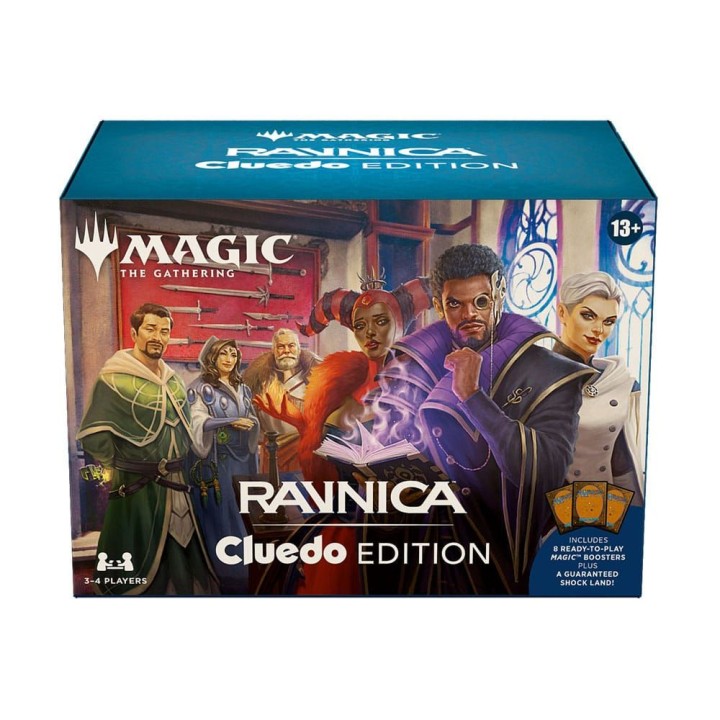 wizards of the coast caja de cartas magic the gathering ravnica cluedo edition ingl?s