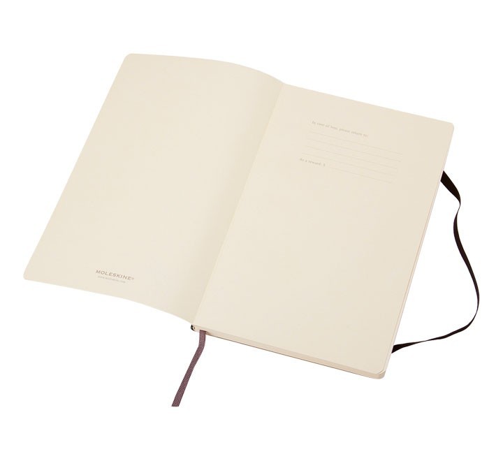 cuad. moleskine t.blanda 9x14cm p cuadr. negro