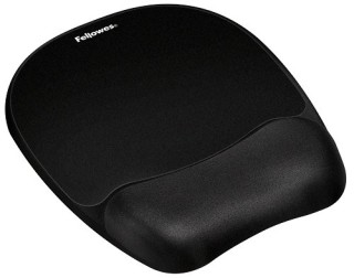 fellowes alfombrilla con reposamunecas memory foam negro fellowes 9176501