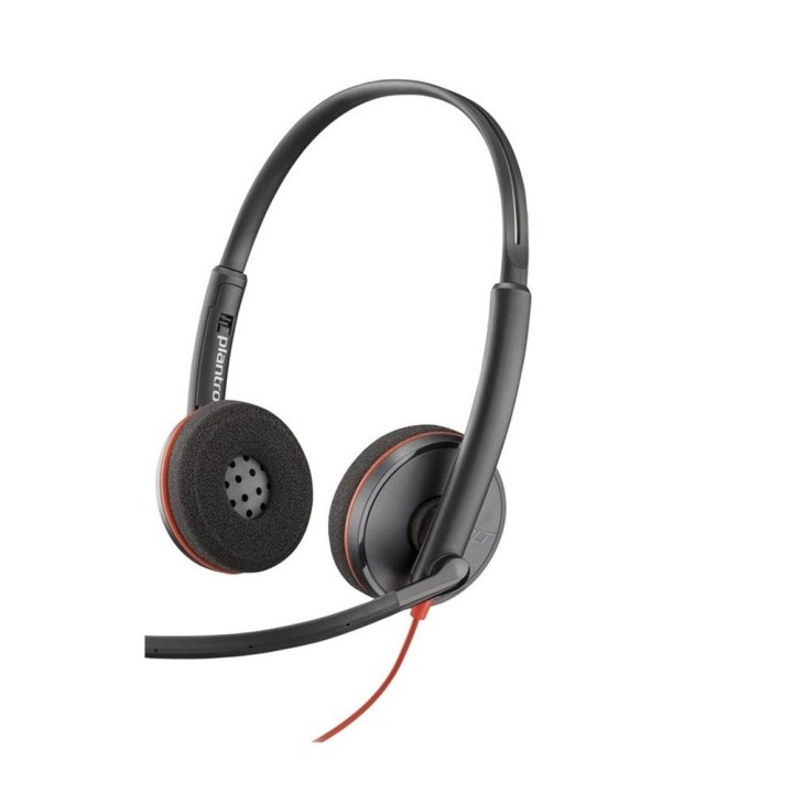 poly auriculares poly blackwire 3220 estereo usb - c + adaptador usb - c - a (bulk)
