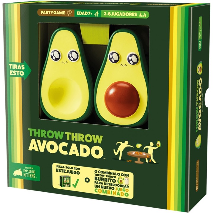 juegos juego de mesa throw throw avocado pegi 7