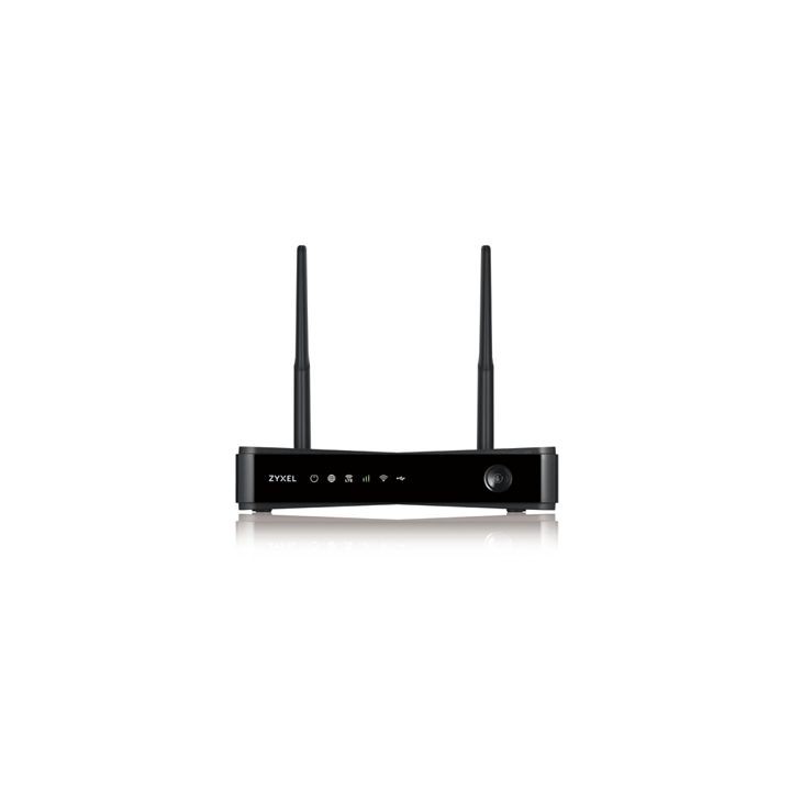 zyxel router zyxel lte3301 - plus 4 puertos gigabit ethernet ac1200 2 antenas