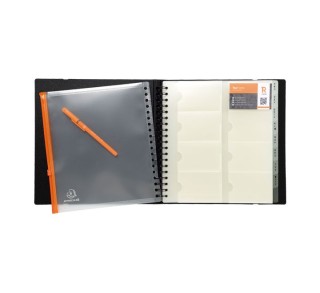 tarjetero exacompta exacard 320 tarj. 75234e