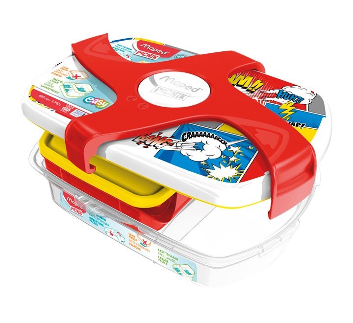 (desc.) tupper 2 comp. maped easy concept comic