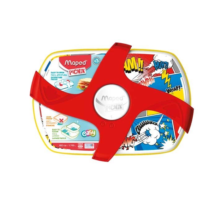 (desc.) tupper 2 comp. maped easy concept comic