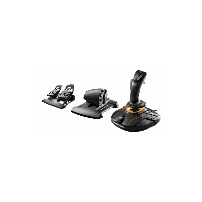 thrustmaster thrustmaster t.16000m fcs flight pack palanca de mando mac,pc analogico/digital usb neg