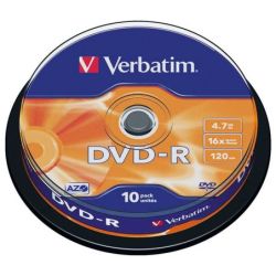 Verbatim Bobina 10 Dvd-r...