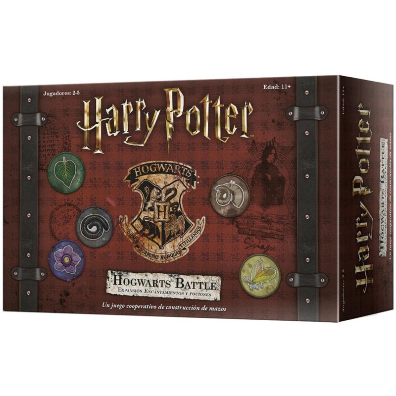 juegos juego de mesa harry potter hogwarts battle encantamiento pociones pegi 11