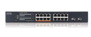 zyxel xmg1915-18ep gestionado l2 2.5g ethernet (100/1000/2500) energia sobre ethernet (poe)
