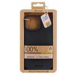 muvit funda muvit recycletek para apple iphone 13 pro max negra