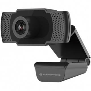 conceptronic webcam fhd conceptronic amdis01b - 1080p - usb - 30 fps - angulo vision 90o - foco manu