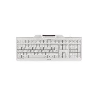 cherry teclado cherry kc 1000 sc lector de tarjeta chip integrado dni usb blanco