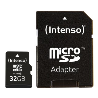 intenso 3413480 micro sd clase 10 32gb c/adapt
