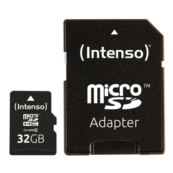 intenso 3413480 micro sd clase 10 32gb c/adapt